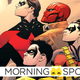 The Robins of the DC Universe, past and present, in Batman and Robin #12.